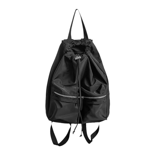 TENYELE Frauen Reisen Rucksack School Draw String Große Kapazitäten Freizeit Für Arbeite Draw String Reisen Große Kapazität Mädchenschule von TENYELE