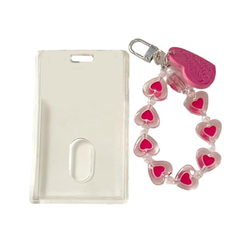 TENYELE Idol Fotohalter Acryl Harthülsen Photokardhalter Für Girl Bank Card Protector Transparent Student Card Photo Display von TENYELE