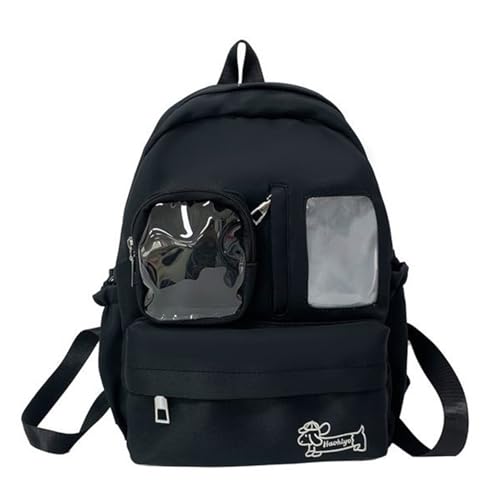 TENYELE Itabag Rucksack Geldbörsen Clear Umhängetaschen Transparente Pin Display Daypack Reisetaschen Handtaschen Für Schule Anime Cosplay Itabag Rucksäcke Handtasche Handtasche TENYELE Itabag Rucksack Geldbörsen Clear Umhängetaschen Transparente Pin Display Daypack Reisetaschen Handtaschen Für Schule Anime Cosplay Itabag Rucksäcke Handtasche Handtasche von TENYELE