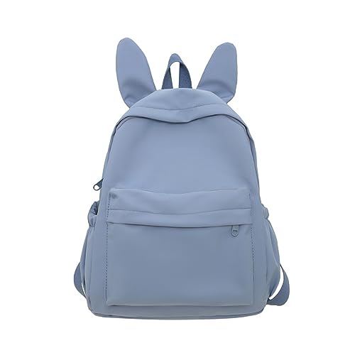 TENYELE Leichter Und Vielseitiger Multifunktionaler Rucksack Mit Kaninchenohren Design Laptop Rucksäcke Freizeitschule Laptop Rucksack Für Männer von TENYELE