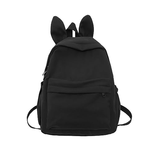TENYELE Leichter Und Vielseitiger Multifunktionaler Rucksack Mit Kaninchenohren Design Laptop Rucksäcke Freizeitschule Laptop Rucksack Für Männer von TENYELE