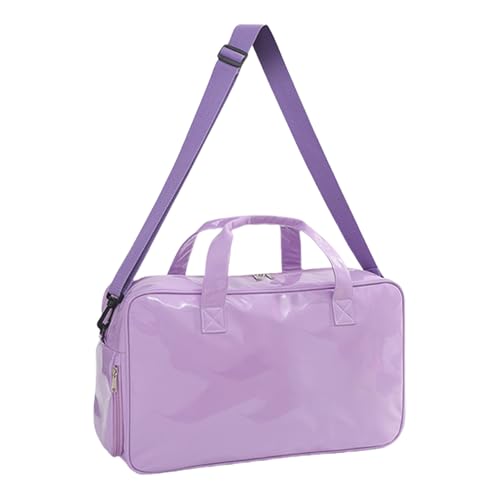 TENYELE Mehrzweck Übernacht Reise Umhängetasche Mit Engagierten Schuhen Aufbewahrung PU Leder Wochenendhandtasche Für Frauen Und Männer Herren Sporttasche von TENYELE