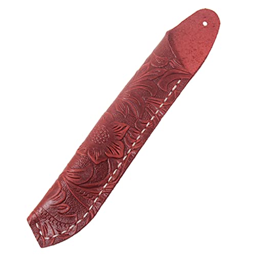 TENYELE Retro Ölige Lederbrunnen Stifthalter Hübsche Geschnitzte Lederstift Tasche Beutel Geschenk Für Studenten Erwachsener Taschenhalter Für Arbeit Frauen Männer Männer von TENYELE