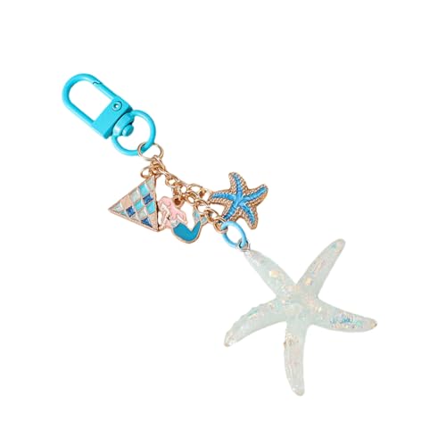 TENYELE Shell Keying Handtasche Anhänger Kreativer Schlüsselketten Autokette Hängende Ornamente Schlüsselinhaber Tasche Zauberdekoration Keying Anhänger Autoschlüsselkette von TENYELE