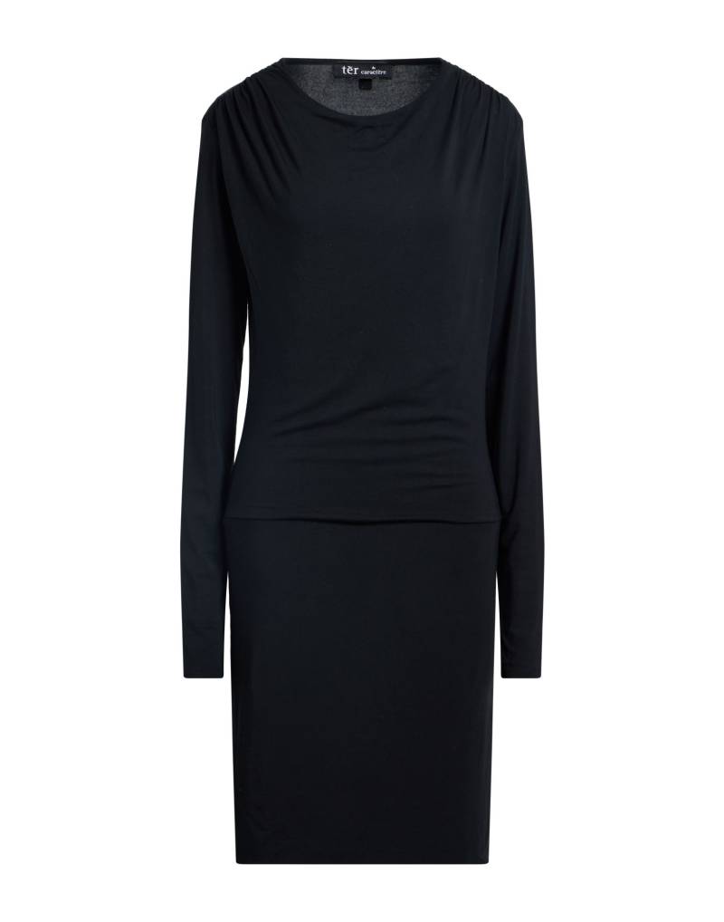 TER DE CARACTÈRE Mini-kleid Damen Schwarz von TER DE CARACTÈRE