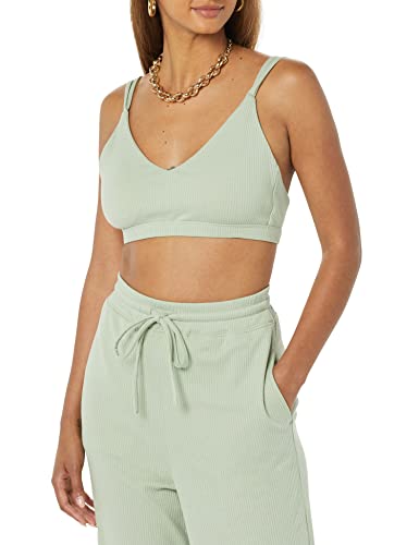 TEREA Yara Bralette für Damen, mit Schnürung hinten, Desert Sage, Größe M von TEREA