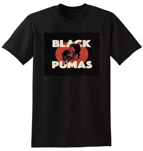Black Pumas T Shirt Black Pumas Vinyl CD Cover Black M von TERETdetv