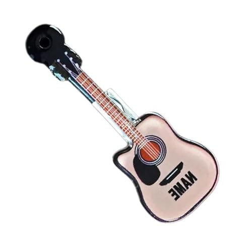 2000er Gitarren-Haarnadel für Kinder, Subkulturen, Haarspange für Mädchen, SideBangs, Entenschnabelclip, Studenten-Haardekoration, Gitarre, Haarspange für Mädchen von TERNCOEW