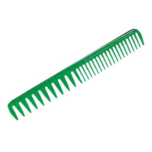 Breiter Zahn-Haarkamm für Frauen, japanisches Friseurwerkzeug mit Messskala, einfaches Styling, breiter Zahn-Haarkamm von TERNCOEW