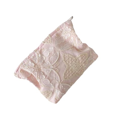 Reise-Kosmetiktasche mit geräumigem Innenraum, stilvolles Schmetterlings-Design, Handtrage-Organizer, praktische Polyester-Handtasche, organisierte Kosmetiktasche für das tägliche Pendeln, a, Mass von TERNCOEW