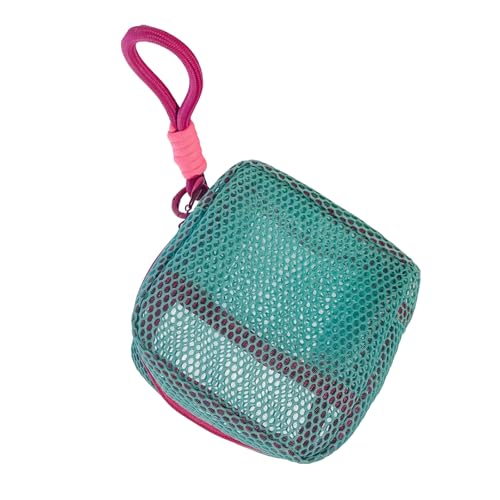 Stilvoller Dopamines Kosmetik-Organizer mit großem Fassungsvermögen, geräumige Make-up-Tasche mit Reißverschluss und Griff, grün von TERNCOEW