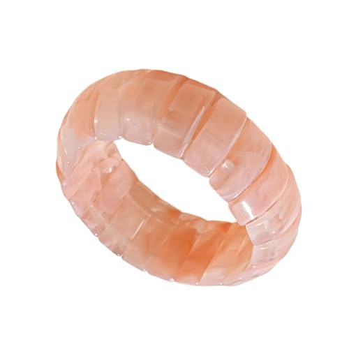 TERNCOEW Geometrische Kreise aus Acryl, stilvolles Mode-Armband, bequemes Design, lässiger bis formeller Outfit-Enhancer, minimalistischer geometrischer Schmuck für Damen, Einheitsgröße, Wie von TERNCOEW