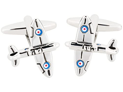 TEROON Flugzeug-Manschettenknöpfe 'Spitfire von TEROON