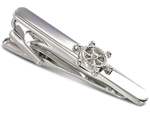 TEROON Krawattenklammer/Krawattennadel Steuerrad Gravur geeignet von TEROON