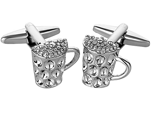TEROON Manschettenknöpfe Bierkrug Maßkrug Wiesn Oktoberfest von TEROON