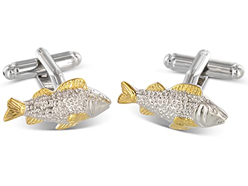 TEROON Manschettenknöpfe Fisch von TEROON