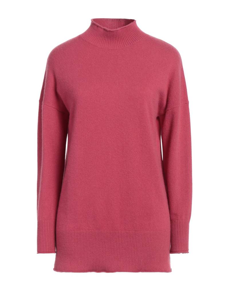 TERRAE CASHMERE Rollkragenpullover Damen Magenta von TERRAE CASHMERE