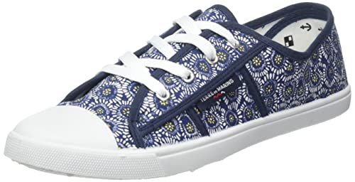 TERRE DE MARINS Damen Darse Sneaker, Marineblau Bedruckt, 38 EU TERRE DE MARINS Damen Darse Sneaker, Marineblau Bedruckt, 38 EU von TERRE DE MARINS