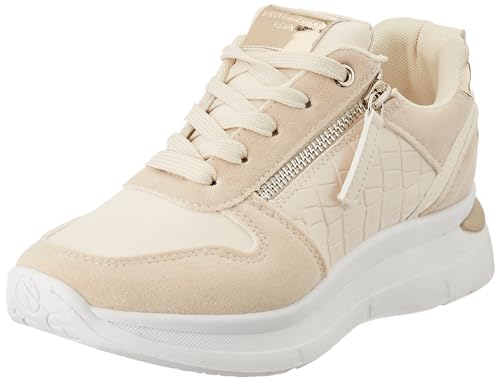 TERRE DE MARINS Damen Tanoka Sneaker, beige, 38 EU von TERRE DE MARINS