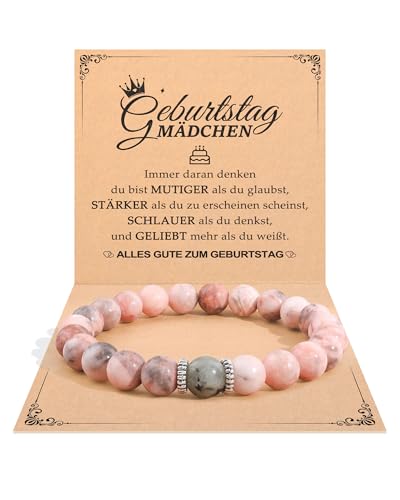 TERRISHE Geburtstagsgeschenk für Mädchen 9 10 12 13 16 18 Jahre, Armband Damen Mädchen Geschenke zum Geburtstag für Tochter, Schwester, Freundin, Nichte, Enkelin Geschenke für Frauen von TERRISHE