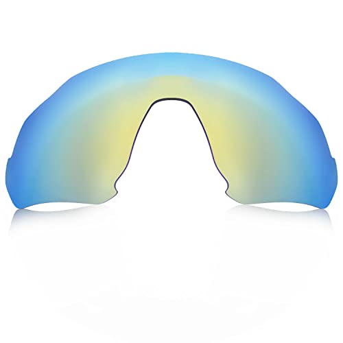 TERYDANBLE Ersatzgläser für Oakley Flight Jacket mit 24K Gold Farbe von TERYDANBLE