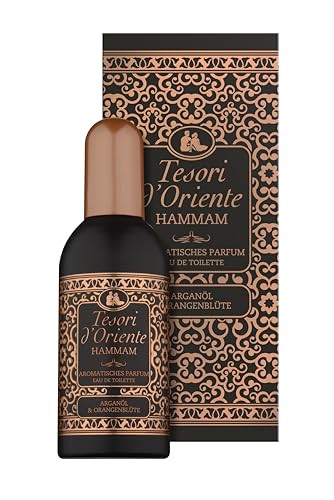 Tesori d'Oriente Eau de Toilette Hammam 100 ml, aromatisches EDT, Wellness-Rituale für Körper & Sinne von TESORI D’ORIENTE