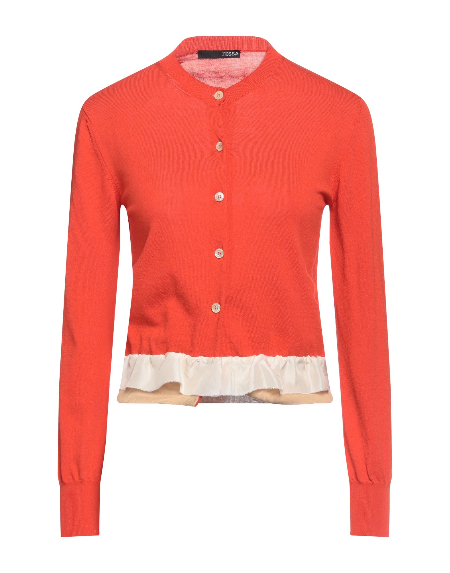 .TESSA Strickjacke Damen Orange von .TESSA