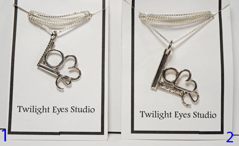 L-O-V-E Halskette - Massiv Sterling 18 ".925 Kette Paare Einzelstück Immer Blut Meines Blutes Jahrestag Für Immer Sassenach von TESandTreasures