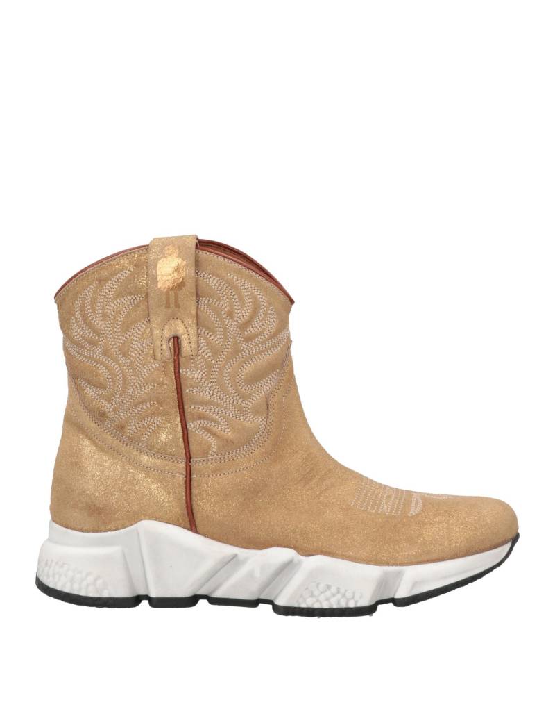 TEXAS ROBOT Stiefelette Damen Gold von TEXAS ROBOT