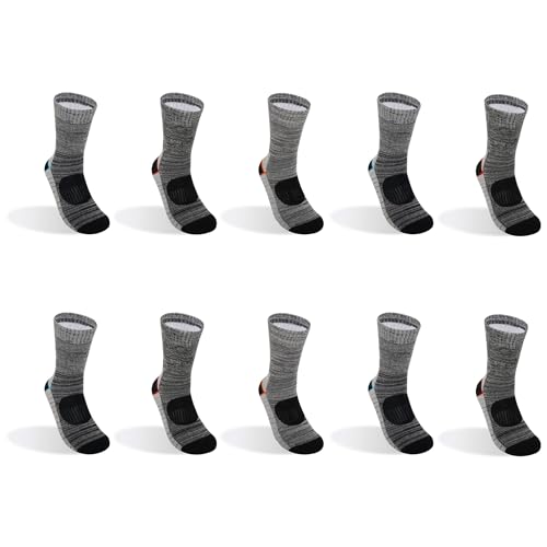 TEXEMP 10 Paar Thermo Socken Damen & Herren Warme Wintersocken Dicke Wandersocken 35-38 (Nr. 161) von TEXEMP