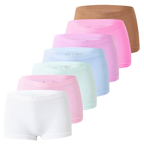 TEXEMP 6er Pack Damen Pantys - Frauen Shortys Hipster Hotpants Unterhose Slip Bunt (Lager 103, M, 6er Pack) von TEXEMP