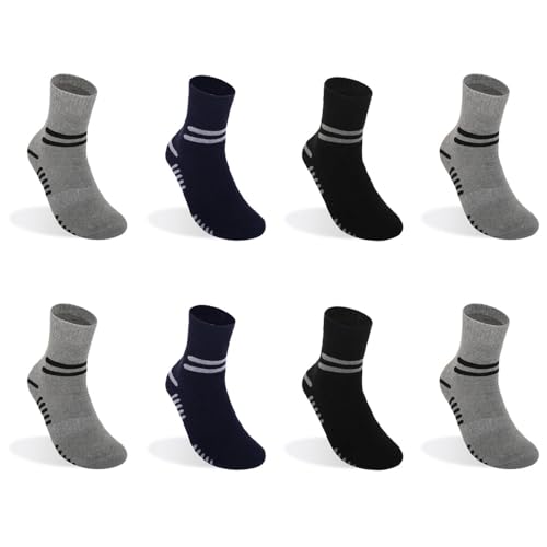 TEXEMP 8 Paar Thermo Socken Damen & Herren Warme Wintersocken Dicke Wandersocken 43-46 (Nr. 29) von TEXEMP