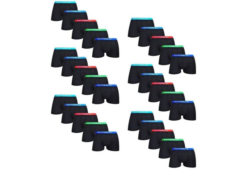 TEXEMP Boxershorts 5 - 20 Herren Boxershorts Retroshorts Baumwolle Unterhose Unterwäsche (Packung, 15-St) Atmungsaktiv von TEXEMP