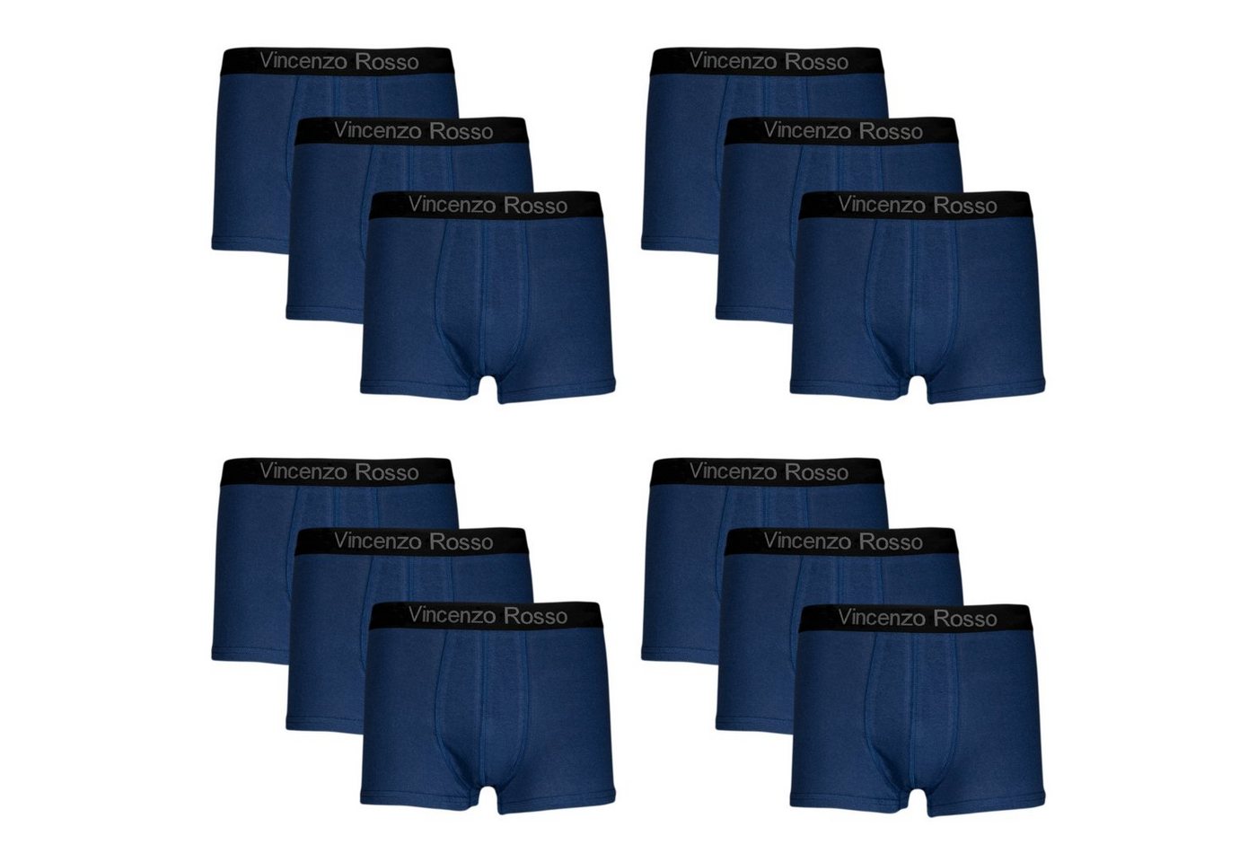 TEXEMP Boxershorts 5 bis 10 Herren Boxershorts Retroshorts Baumwolle Unterhose Trunks (Packung, 5-St) Ohne Seitennähte von TEXEMP
