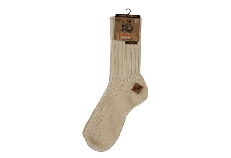 TEXEMP Freizeitsocken 2 - 6 Paar Wollsocken Herren & Damen Schurwolle Wintersocken Dick Warm (Packung, 6-Paar) Naturfasern - Nicht einlaufend von TEXEMP