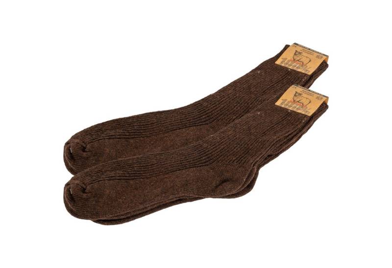 TEXEMP Freizeitsocken 2 - 6 Paar Wollsocken Herren & Damen Schurwolle Wintersocken Dick Warm (Packung, 2-Paar) Naturfasern - Nicht einlaufend von TEXEMP