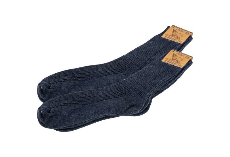 TEXEMP Freizeitsocken 2 - 6 Paar Wollsocken Herren & Damen Schurwolle Wintersocken Dick Warm (Packung, 4-Paar) Naturfasern - Nicht einlaufend von TEXEMP