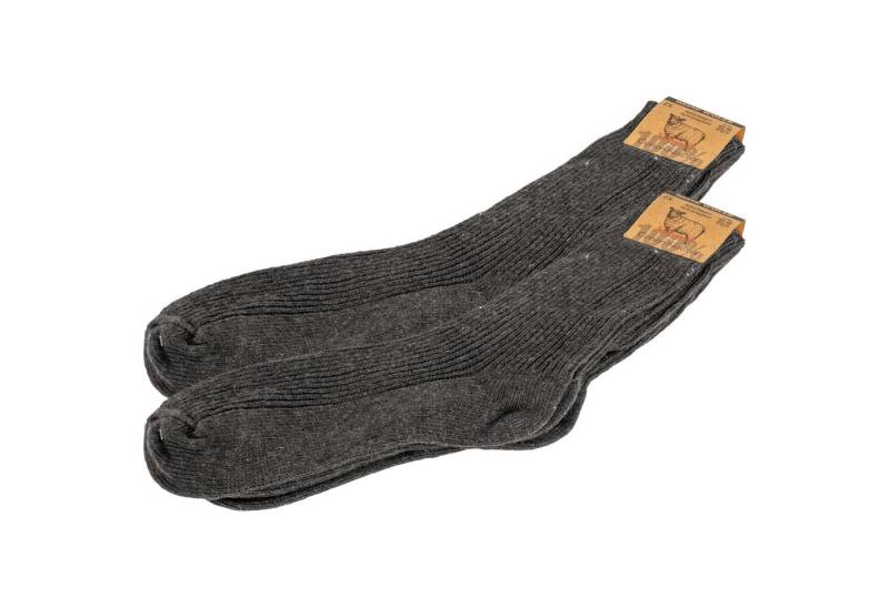 TEXEMP Freizeitsocken 2 - 6 Paar Wollsocken Herren & Damen Schurwolle Wintersocken Dick Warm (Packung, 4-Paar) Naturfasern - Nicht einlaufend von TEXEMP