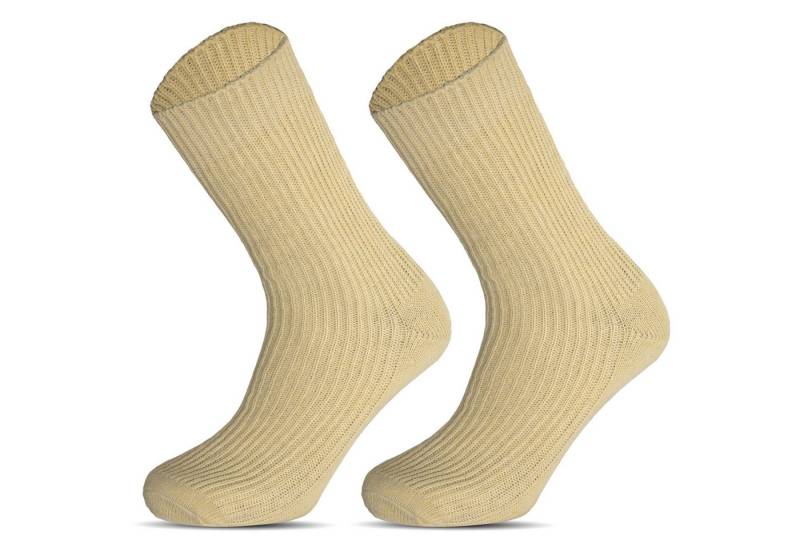 TEXEMP Freizeitsocken 2 - 6 Paar Wollsocken Herren & Damen Schurwolle Wintersocken Dick Warm (Packung, 6-Paar) Naturfasern - Nicht einlaufend von TEXEMP