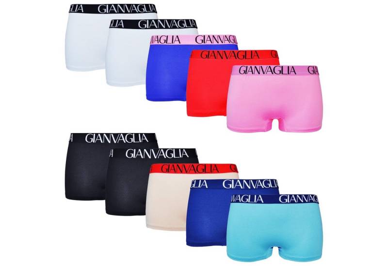 TEXEMP Panty 5er - 10er Pack Damen Panty Panties Baumwolle Boxershorts Hotpant (Packung, 5-St) Langlebig & Robust von TEXEMP