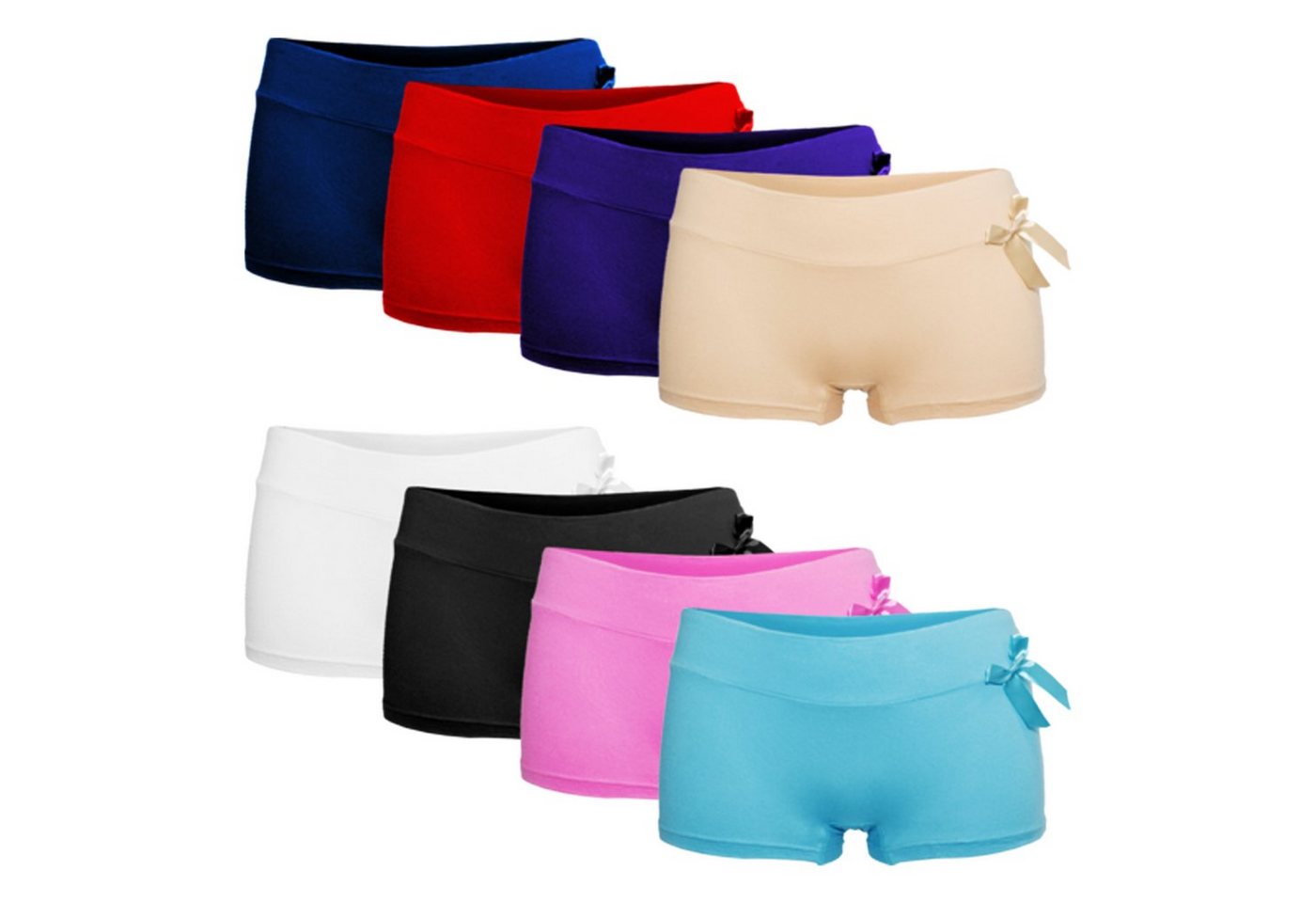 TEXEMP Panty 5er - 10er Pack Damen Panty Panties Baumwolle Unterwäsche Boxershorts (Packung, 10-St) 95% Baumwolle von TEXEMP