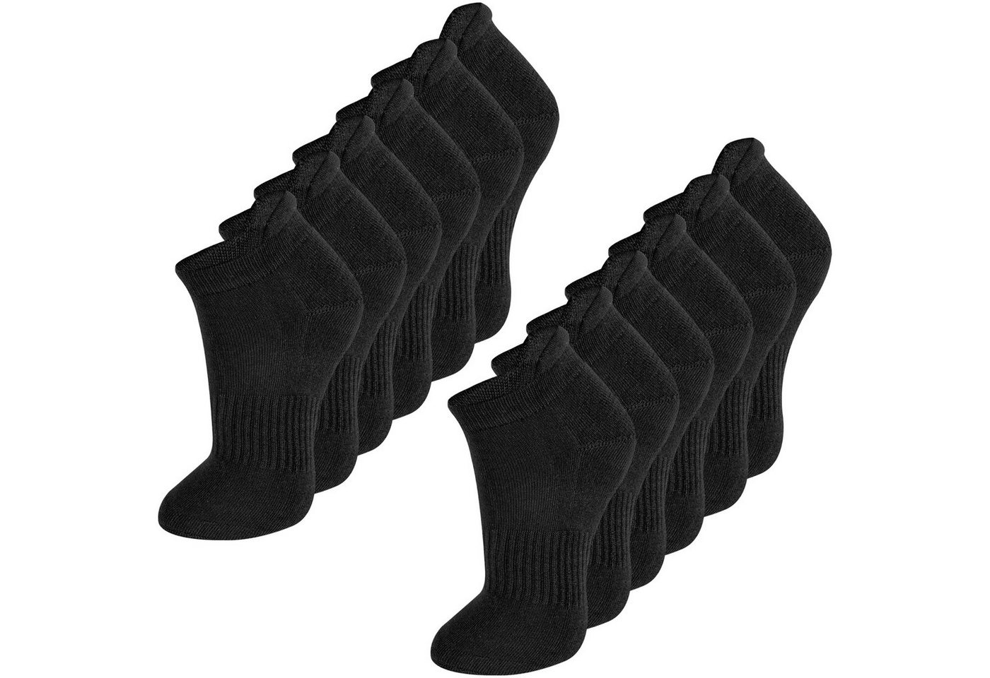 TEXEMP Thermosocken 12 Paar Thermo Socken Winter Sport Socken Dicke Socken Arbeitssocken (Packung, 12 Paar) Mit Innenfleece von TEXEMP