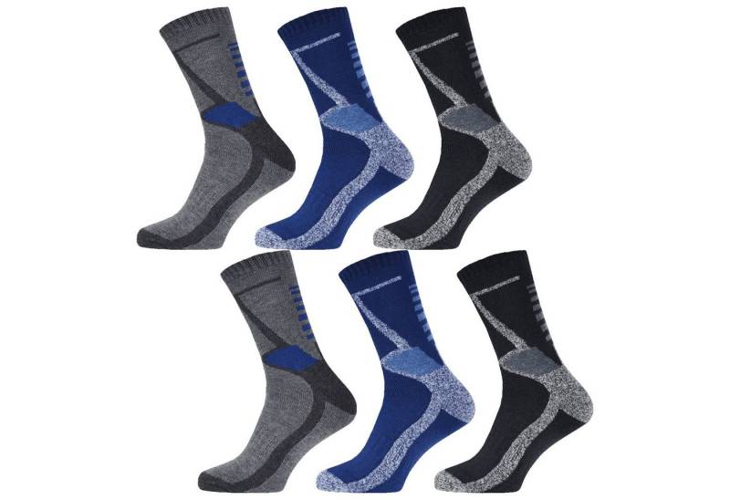 TEXEMP Thermosocken 6-18 Paar Thermo Socken Herren Damen Wintersocken Warme Dicke Strümpfe (Packung, 6-Paar) Wärmend - Mit Innenfrottee von TEXEMP