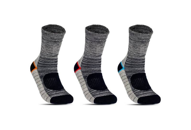 TEXEMP Thermosocken 6 - 24 Paar Thermo Socken Herren Damen Dicke Warme Wintersocken Ski (Packung, 24-Paar) Mit Innenfrottee - Übergrößen von TEXEMP