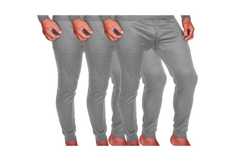 TEXEMP Thermounterhose 3er Pack Thermo Unterwäsche Herren Thermounterhose lange Unterhose (Packung, 3-St) 90% Baumwolle von TEXEMP