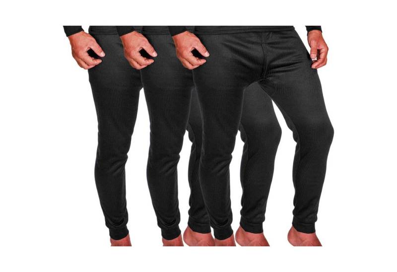 TEXEMP Thermounterhose 3er Pack Thermo Unterwäsche Herren Thermounterhose lange Unterhose (Packung, 3-St) 90% Baumwolle von TEXEMP