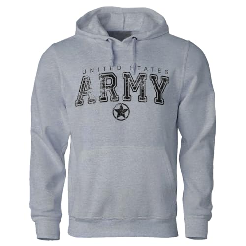 TEXHA US Army grau Kapuzenpullover Hoodie 4XL XXXXL von TEXHA