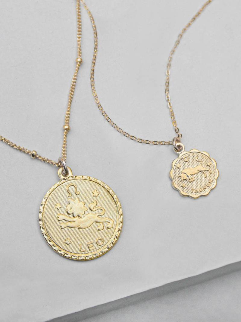 Sternzeichen Halskette - Gold | Horoskop Sternzeichen-Halskette Schmuck Geburtstag von TFHJEWELRY