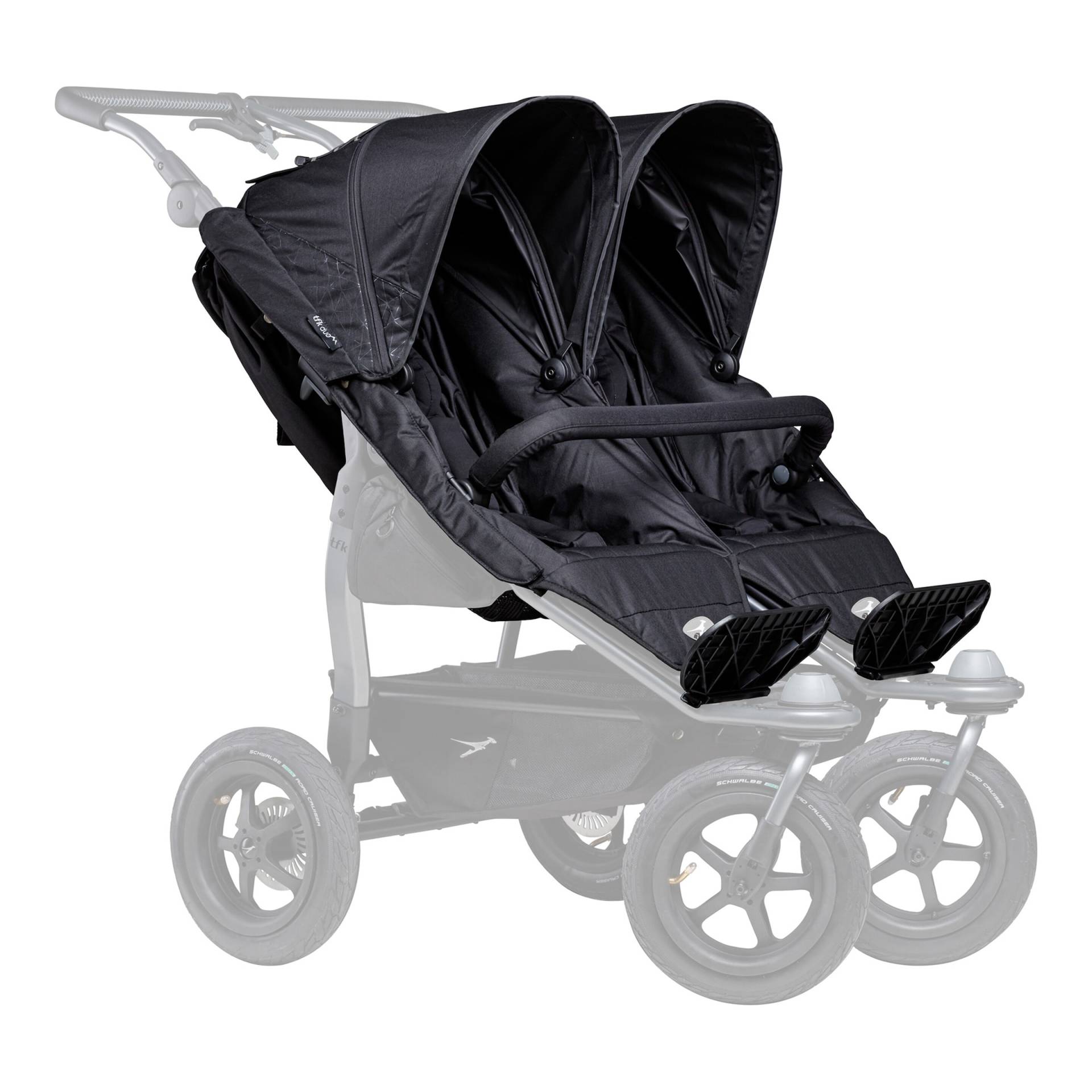 Tfk Kinderwagen Sportwagensitze für duo schwarz von TFK