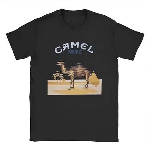 Camels Band T Shirts for Men Cotton Funny T-Shirts OBlack S Camels Band T Shirts for Men Cotton Funny T-Shirts OBlack S von TFRwtf33R